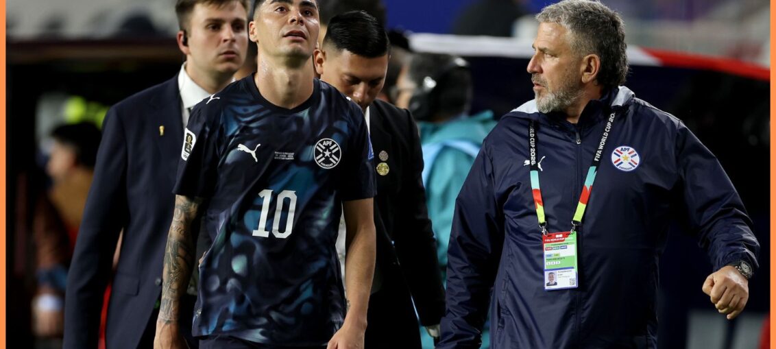 co almiron first red card new fifa rule
